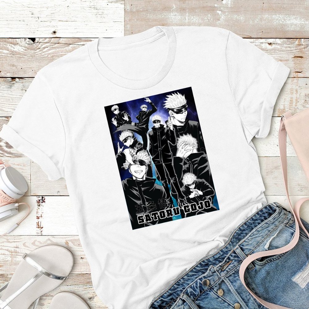 Satoru Gojo Jujutsu Kaisen Anime T-Shirt